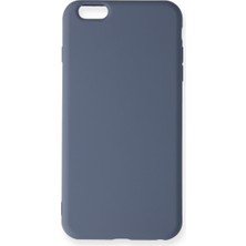 Bezos iPhone 6 Plus Kılıf Nano Içi Kadife Silikon - Gri