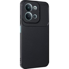 Bezos Redmi 15C 5g Auto Focus Karbon Kapak - Siyah