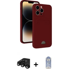 Marsilyan™- iPhone 15 Pro Kılıf Vadi Çizgi Prime - Siyah Joko Magic 5d Cam + Raze Metal Kamera Lens - Sh