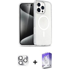 Marsilyan™- iPhone 16 Pro Max Kılıf Nova Asil Prime - Siyah Bilvis 5in1 3D Magic Cam Ekran Koruyucu + Pers Alüminyum Kamera Lens - Gs