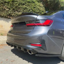 TMZ Garage Bmw 3 Serisi G20 2018-2022 Bagaj Spoiler Sportline Uyumlu Piano Black Abs Arka Üst