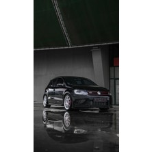 TMZ Garage Volkswagen Polo Gtı 2009-2014 Piano Black Body Kit Seti | Ön Lip + Marşpiyel + Difüzör + Flap + Bagaj Spoilerı
