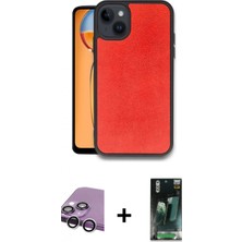 Marsilyan™- iPhone 14 Kılıf Kıvılcım Işık Serisi - Şeffaf 360 Full Body Arka Koruyucu + Raze Metal Kamera Lens - Gs