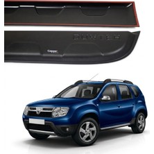 TMZ Garage 2010-2017 Dacia Duster Kapı Gövde Kaplama Kabartma Koruma (Damalı 4 Parça)