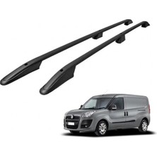 TMZ Garage 2010-2021 Fiat Doblo Maxi Uzun Tavan Çıtası Siyah