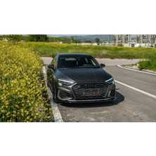 TMZ Garage Audi A3 8y Sedan S-Line 2020-2024 Body Kit Seti Ön Lip Marşpiyel Difüzör Spoiler Flap
