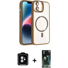 Marsilyan™- iPhone 11 Kılıf Yadigar Asil Koleksiyonu - Siyah 360 Mat Full Body Arka Koruyucu + Pvd Metal Kamera Lens - Tu