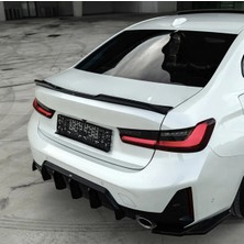 TMZ Garage Bmw 3 Serisi G20 2018+ Spoiler Piano Black Bagaj Üstü Spoiler Eki
