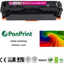 PanPrint Hp Color Laserjet Pro Mfp M479FNW Kırmızı Chipli Muadil Toner (W2033A)