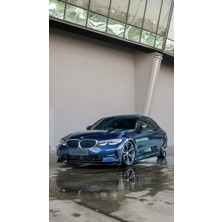 TMZ Garage Bmw 3 Serisi G20 2018-2022 Body Kit Seti (Ön Lip + Arka Difüzör + Yan Marşpiyel + Tavan Spoiler + Flap) Sportline Uyumlu Piano Black