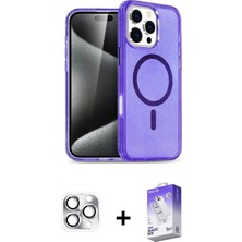 Marsilyan™- iPhone 16 Pro Max Kılıf Nova Asil Prime - Siyah Bilvis 5in1 3D Magic Cam Ekran Koruyucu + Pers Alüminyum Kamera Lens - Gs