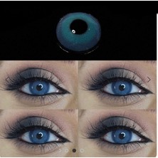 Rowenarose Pixie Blue Doğal Mavi Göz Renkli 12 Ay Kullanım Süreli 1 Yıllık
