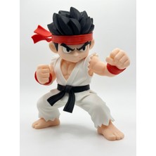 Demirhan3D 🔥 Chibi Street Fighter Ryu 15 cm | Pla Doğa Dostu Koleksiyon Figürü 🎮👊
