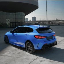 TMZ Garage Bmw 1 Serisi F40 M Paket 2019-2020 Arka Difüzör & Flap Seti | Agresif Tampon Altı Paket