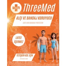 Alçı ve Bandaj Koruyucu - Yetişkin Kol Kırık Bandaj gibi Durumlar İçin Banyo ve Duş Ürünü Her Islak Alanda Kullanım
