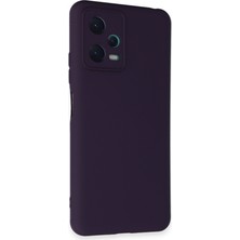 Erdo Ticaret Redmi Note 12 5g Kılıf Nano Içi Kadife Silikon - Mor