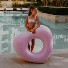 Swim Essentials Red Purple Hearts Yüzme Simidi 90CM