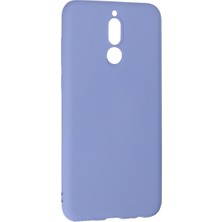 Erdo Ticaret Mate 10 Lite Kılıf Nano Içi Kadife Silikon - Lila