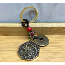 Marsilyan™- Metal Yin Yang Anahtarlık ALK4457