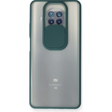 Erdo Ticaret Mi 10T Lite Kılıf Palm Buzlu Kamera Sürgülü Silikon - Yeşil