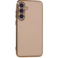 Erdo Ticaret Galaxy S24 Plus Kılıf Volet Silikon - Pembe