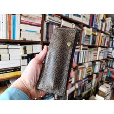 Mahfuz Crazy Gerçek Deri Tamamen El Emeği Özel Kalemleriniz Için Kalemlik Kalemkutu (8*18CM )  DAK164
