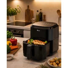 SHC4200 4 Litre Dijital Air Fryer Yağsız Sıcak Hava Fritözü 1360W Güç