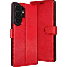 SHC4200 Galaxy S26 S Kapaklı Kılıf - Kırmızı