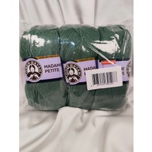 Ören Bayan Madame Petite Antipilling Çağla Yeşili El Örgü Ipi Art No 3848 Nm 2.5 100GR.(3 Adet) (Amigurumi) - Renk: 132