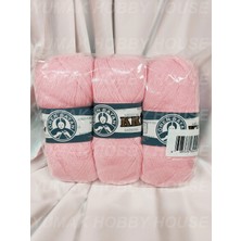 Ören Bayan Kristal Pembe El Örgü Ipi Art No 269 Nm:4.5 100GR. (3 Adet) Renk: 039