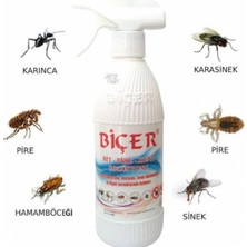 Ethab Ticaret Ethab Biçer Bit - Pire - Kene Solüsyonu 500 ml Haşere Ilacı Bö Cek Ilacı Bit Ilacı Pire Ilacı Kene Ilacı