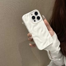Edelfu iPhone 16 Pro Max Uyumlu - Yumuşak Silikon Karmaşık Dalgalı Renkli Koruyucu Kılıf
