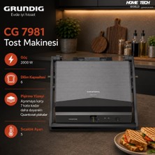 Grundig Cg 7981 Tost Makinesi