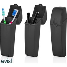 Evist Çok Amaçlı Kutu ( Renkli Plastik ) ( 20.5X5X5CM ) ( Diş Fırçalık & Kalemlik & Kozmetik Fırçalık Vb