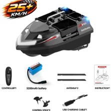 Keseroğlu Sazan Yemleme (Tekne ve Botu)Flytec V802 4 Kabin 3kg Yük 500M 12000MAH Pil Rc Kumandalı (Konumsuz)