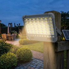 Evist Güneş Enerjili LED Işık ( Solar ) (Projektör & Powerbank) (Çakarlı) Kamp & Dış Mekan