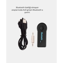 Zero Land Flzdgnkr Bluetooth Aux Araç Kiti Eller Serbest Müzik Çalar Dahili Mikrofonlu
