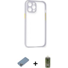 Marsilyan™- iPhone 12 Pro Max Kılıf Nova Asil Özel Seri - Siyah Joko Magic 5d Hayalet Cam + Shine Kamera Lens Koruma Cam - Gı