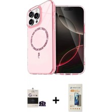 Marsilyan™- iPhone 14 Pro Max Kılıf Kıvılcım Form Prime - Siyah 6d Mat Seramik Hayalet Nano Ekran Koruyucu + Bilvis Titan Kamera Lens - Sh