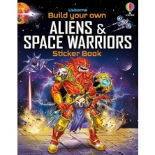 Usborne  build Your Own Aliens And Space Warriors Sticker Book