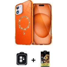 Marsilyan™- iPhone 11 Kılıf Kıvılcım Form Prime - Siyah Buffer Cam Ekran Koruyucu + Pvd Metal Kamera Lens - Yl