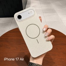 Edelfu iPhone 17 Air Uyumlu - Simli Parlak Magsafe Kapak Koruyucu Şeker Kılıf