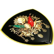Damla Sticker Osmanlı Tuğrası Arması Sticker 8,5x7,5 cm