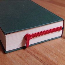 Hand Made All Tasarım Fermuar Şeklinde Kitap Ayracı Şık