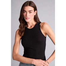 DeFacto Slim Fit Halter Yaka Fitilli Atlet A8859AX26SM