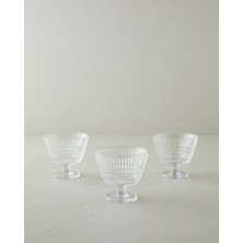 English Home Lucent Cam 3'lü Cup 315 Ml Şeffaf