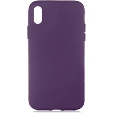 Tele Shop iPhone Xs Max Kadife Iç Yüzeyli Ultra Soft Premium Telefon Kılıfı Mlk/mara