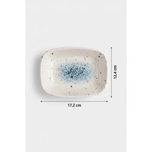 12'li Valencia Kare Kayık 17CM Dijital Splash Rinart