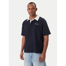 Guess Jeans Lacivert Erkek Polo T-Shirt M6GP13KCYM1-A71W Laci Polo T-Shirt