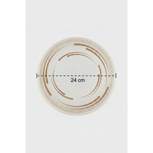 6'lı Toledo Servis Tabağı 24CM Dijital Costa Rinart